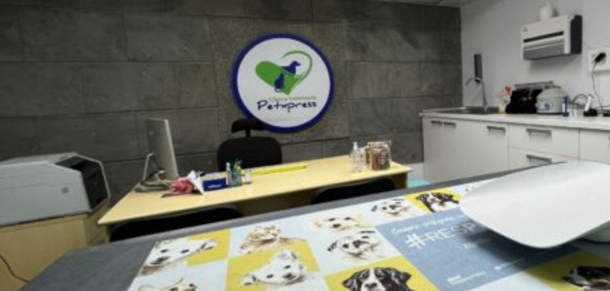 Zona de recepción y atención de Clínica Veterinaria Petxpress